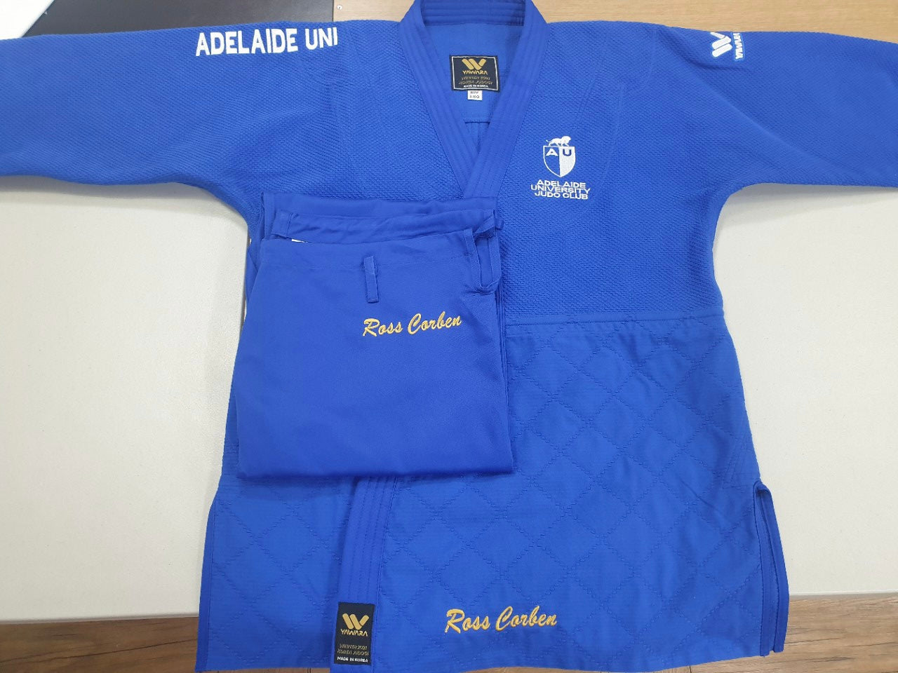 Judo Gi Embroidery