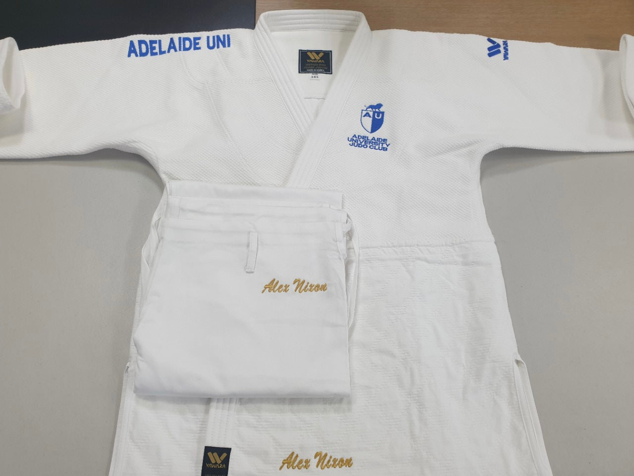 Judo Gi Embroidery